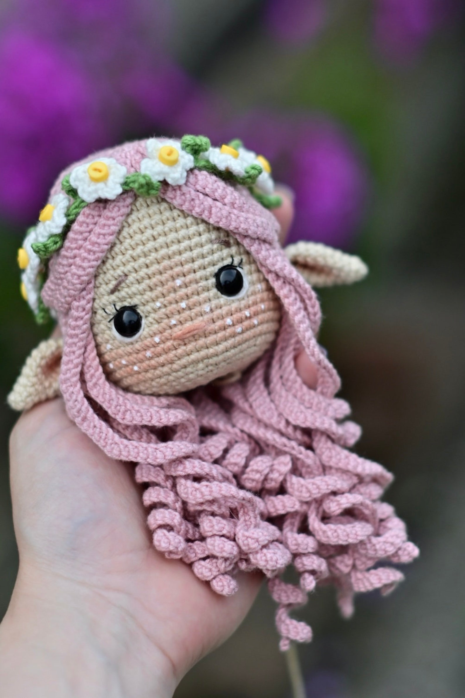 Crochet Pattern for Doll Fairy Amigurumi PDF English - Etsy