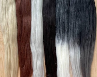 Easy Braids Pre-Stretched Braiding Hair 26": Low Temperature Kanekalon Fiber