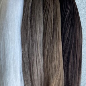 Falang 1 Aida Braiding Hair: 28” Low Temp Synthetic Fiber for Dreads, Braids image 4