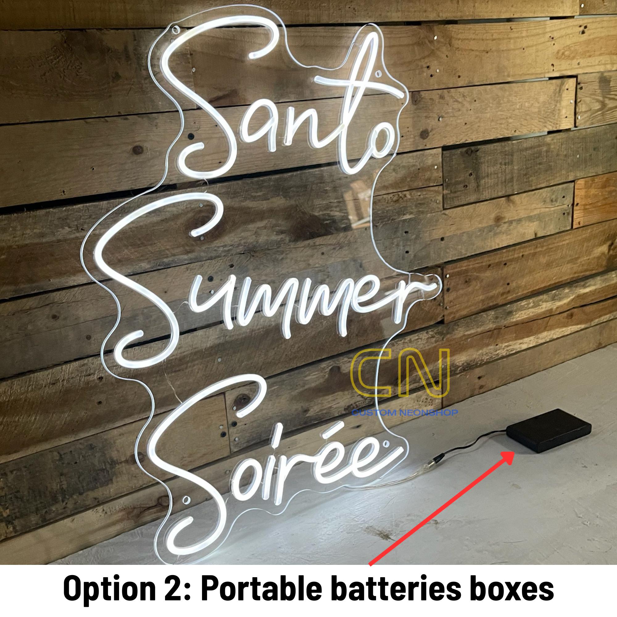 Battery Powered Led Sign Battery-powered Neon Sign Battery Operated LED Sign, Neon Sign Custom ...