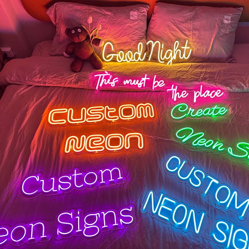 Custom Neon Sign Custom Logo Neon Sign room Decor LED Neon Light Neon