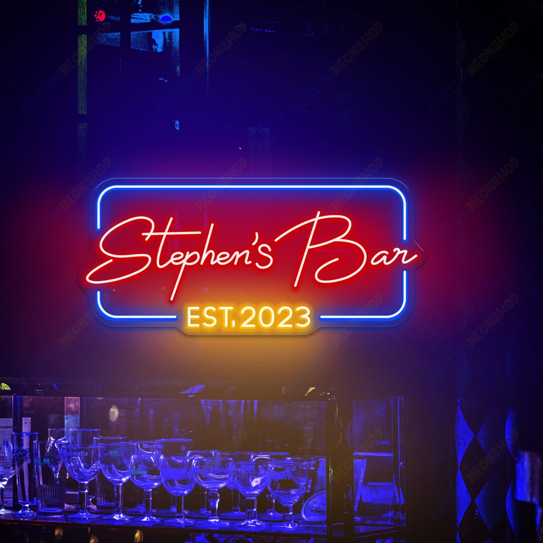 Outdoor Bar Sign, Halloween Decoration, Gift for Him, Custom Outdoor