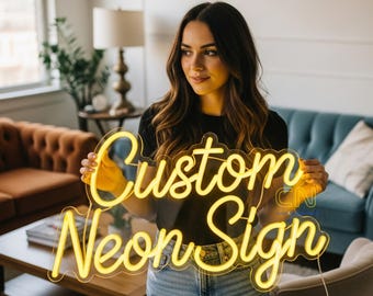 Custom Neon Sign Waterproof Custom Name Sign Quote Neon Sign Decor Led Sign Wedding Backdrop Neon Sign Personalized Gift Garden Neon Sign