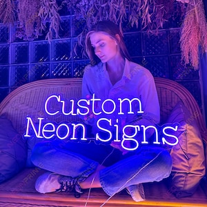 Insegna al neon personalizzata, insegna al neon, insegna al neon a LED, luce al neon personalizzata, bar con insegna al neon, regali personalizzati, decorazioni murali, insegne al neon per la casa