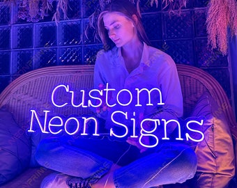 Custom Neon Sign, Neon Sign, LED Neon Sign, Custom Neon Light, Neon Sign Bar, Personalized Gifts, Wall Decor, Neon Signs for Home