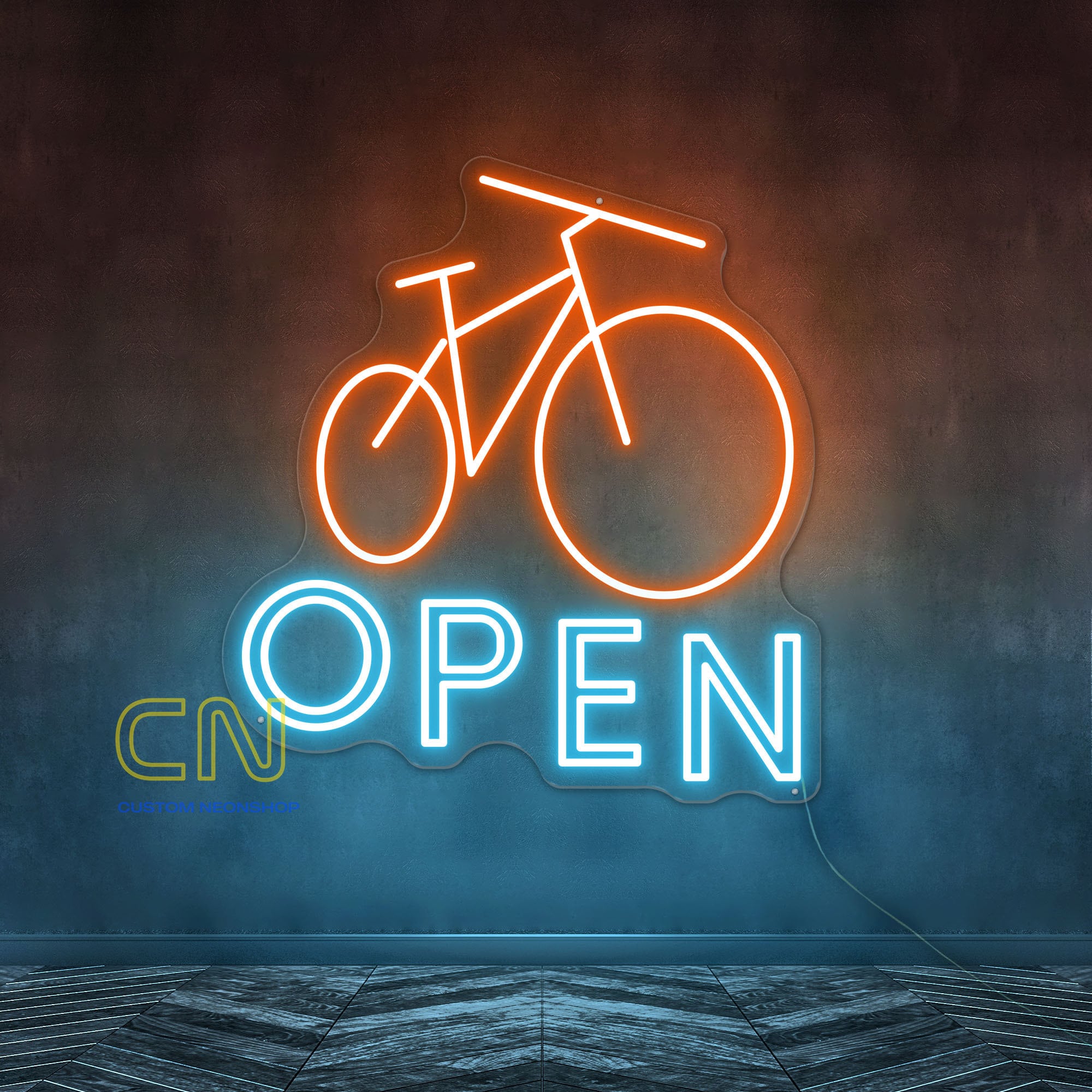 自転車店の看板 - Etsy 日本