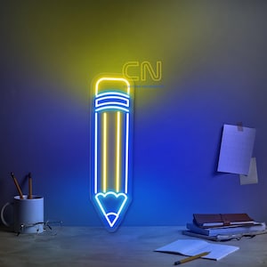First Day Of School Neon Sign, Home School Neon Sign, Classroom Decor Wall Sign, Education Neon Sign, Nursery Room Sign, Learning Led Sign