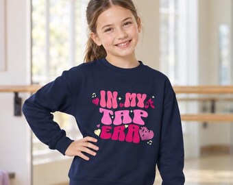 Camiseta y sudadera de claqué "In My Tap Era" para niños y adultos.