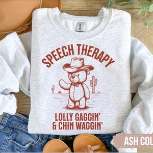 Speech Therapist Sweatshirt, Speech Language Pathologist Gift SLP Sweatshirt, Speech Therapy Shirt, SLP Nurse Sweater, Funny SLP Crewneck
