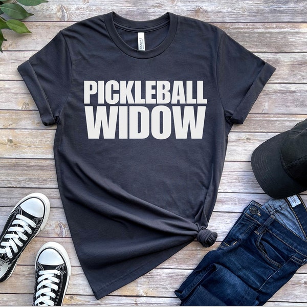 Pickleball Shirt, Pickleball Widow Shirt, Anti Pickleball Tee, Funny Pickleball Partner T-Shirt, Pickleball Game Tee, Gift for Her