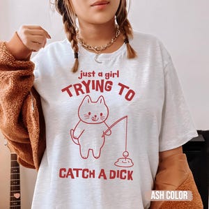 Catch a D*ck shirt,  Raunchy TShirt, Shirt Roulette gift Adult Humor Tee Funny Gag Gift inappropriate shirts for Girls Trip T-Shirt Exchange