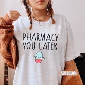 Funny Pharmacist T-Shirt, Pharmasaurus RX, Pharmacy Student Gift