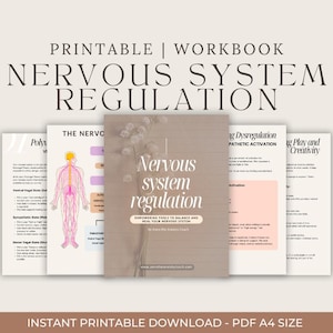 Anxiety & Stress Relief Workbook - Somatic Healing Techniques for Nervous System Regulation and Daily Calm