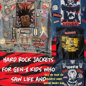 Rock Museum quality Rocker Jackets