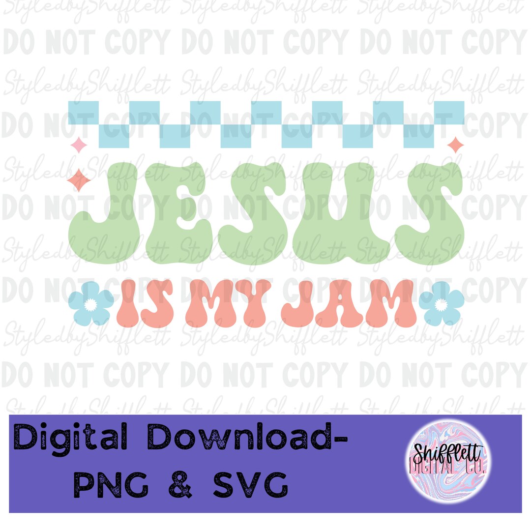 Jesus is My Jam-png and SVG File - Etsy