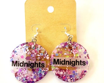 Lavender Haze Midnights Eras Earrings