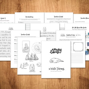 Penguins, Icebergs and Antarctic Explorers Unit Study - Etsy