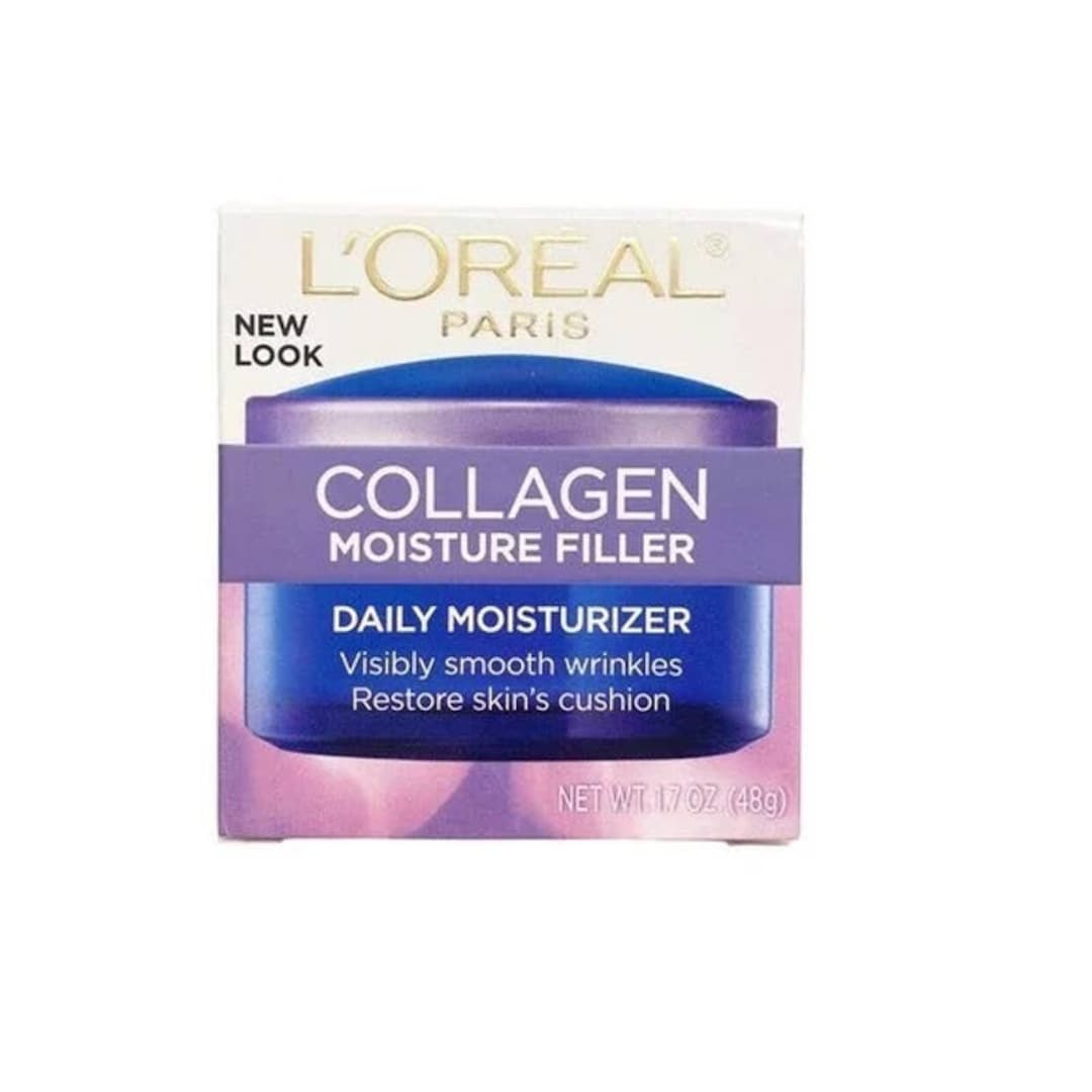 L'oreal Paris Collagen Moisture Filler Facial Daily Cream Etsy
