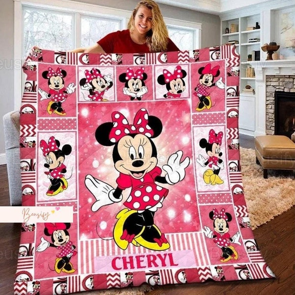 Mickey Mouse Quilt - Etsy