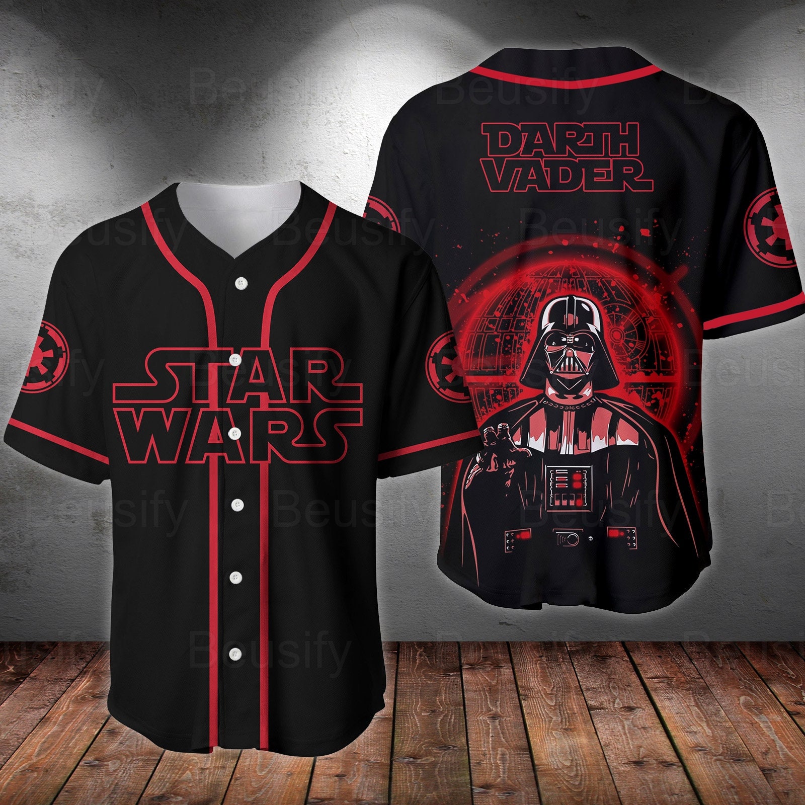 Personalized New York Mets Darth Vader Star Wars All Over Print 3D Baseball  Jersey-TPH - Love My Family Forever
