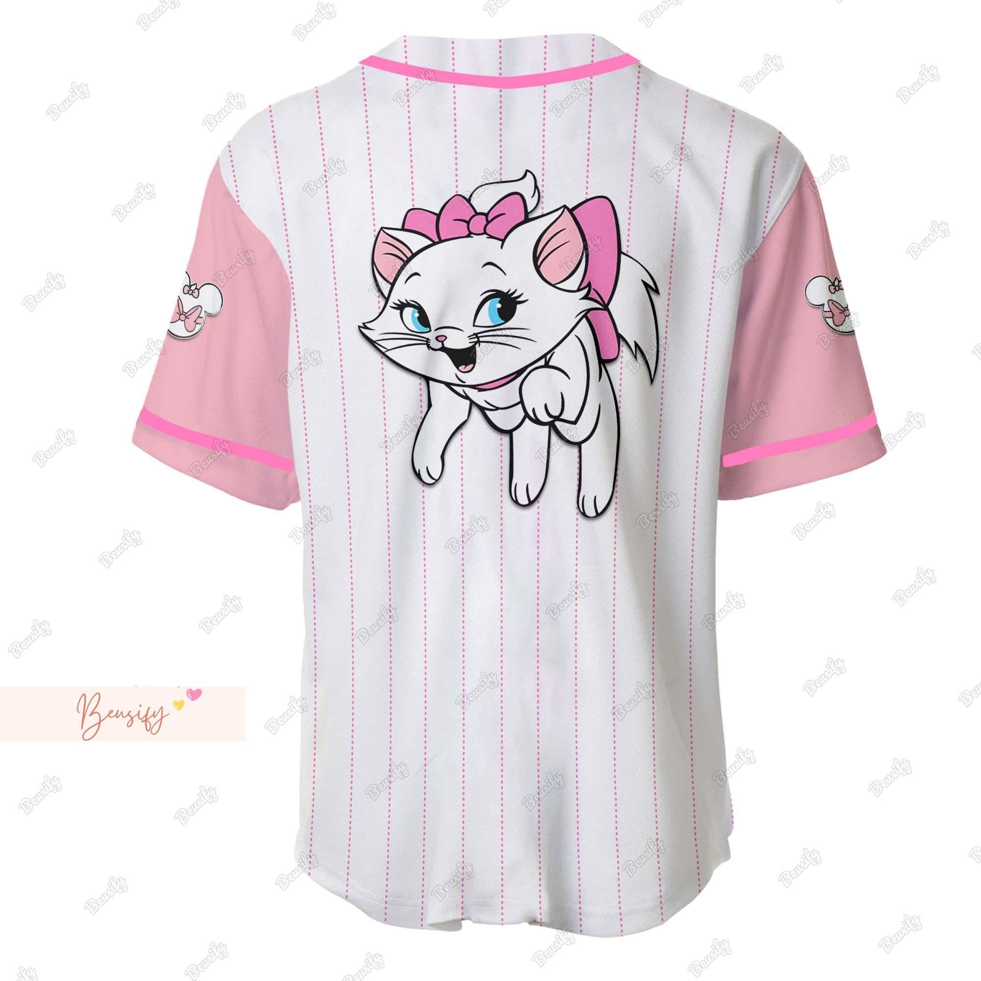 Marie Cat Jersey Shirt, Marie Cat Baseball Jersey, Cute Marie Jersey