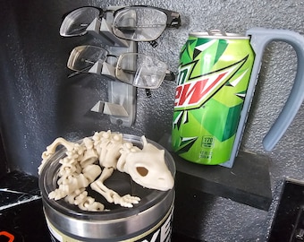 Articulated skeleton lizard