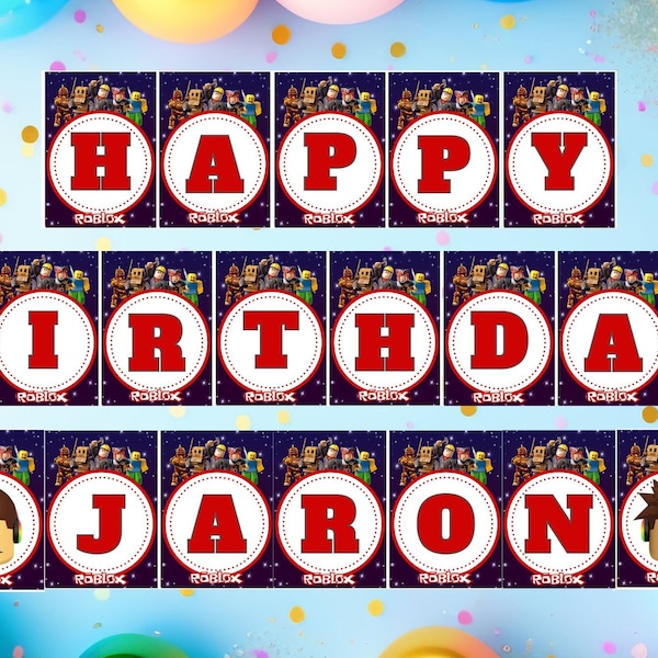 Boy Birthday Banner - Etsy