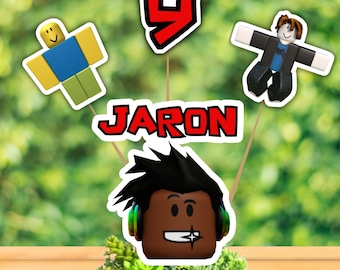 Digital Roblox Table Centerpieces – Customizable
