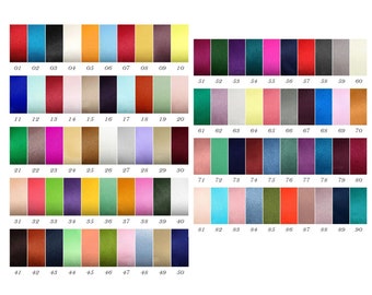 42 Color Silk Taffeta Fabric, Plain Taffeta Fabric, Silk Taffeta Fabric, Gown Fabric ,Indian Silk Taffeta Fabric,Silk Fabric For Bride Dress