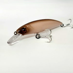 4.3&quot; Flesh-tone Luminous Jerkbait, Crankbait, Slashbait, Custom Fishing Lure, Bass Fishing lures