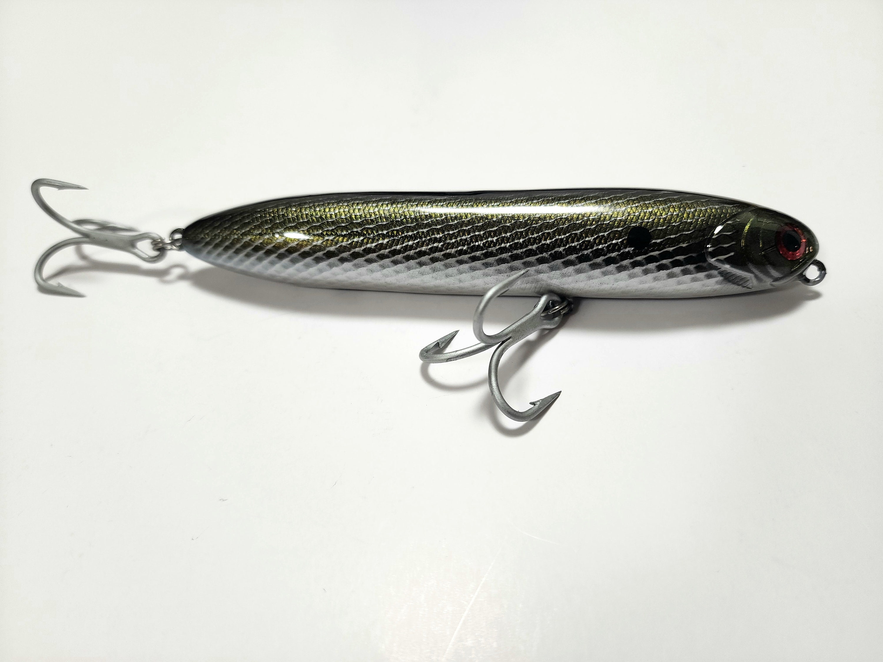 Warrior Spook, Bass Fishing Lures, Saltwater Lures, Custom Fishing Lure