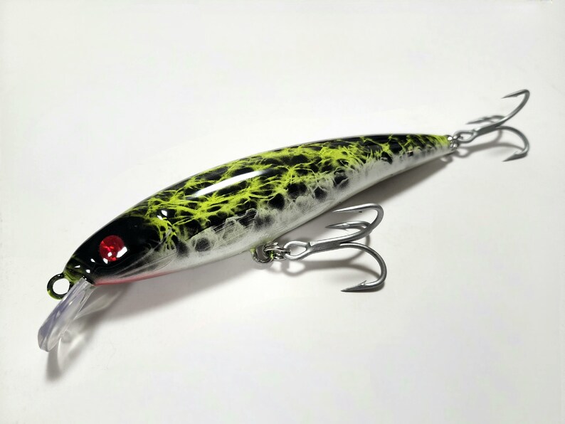 6 RIZZ Minnow, Striped Bass Lures, Bluefish Lures, Pike Lures, Surf