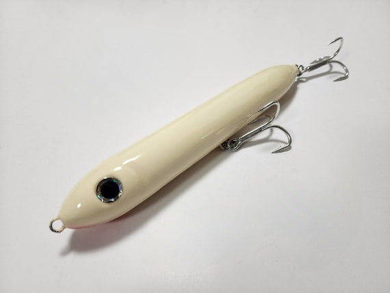 bone colored fishing lures 6th Sense Speed Wake the 6th Sense Speed Wake Wakebait can be worked just below the surface without blowing out of the water OG Reaction Innovations Vixen Topwater