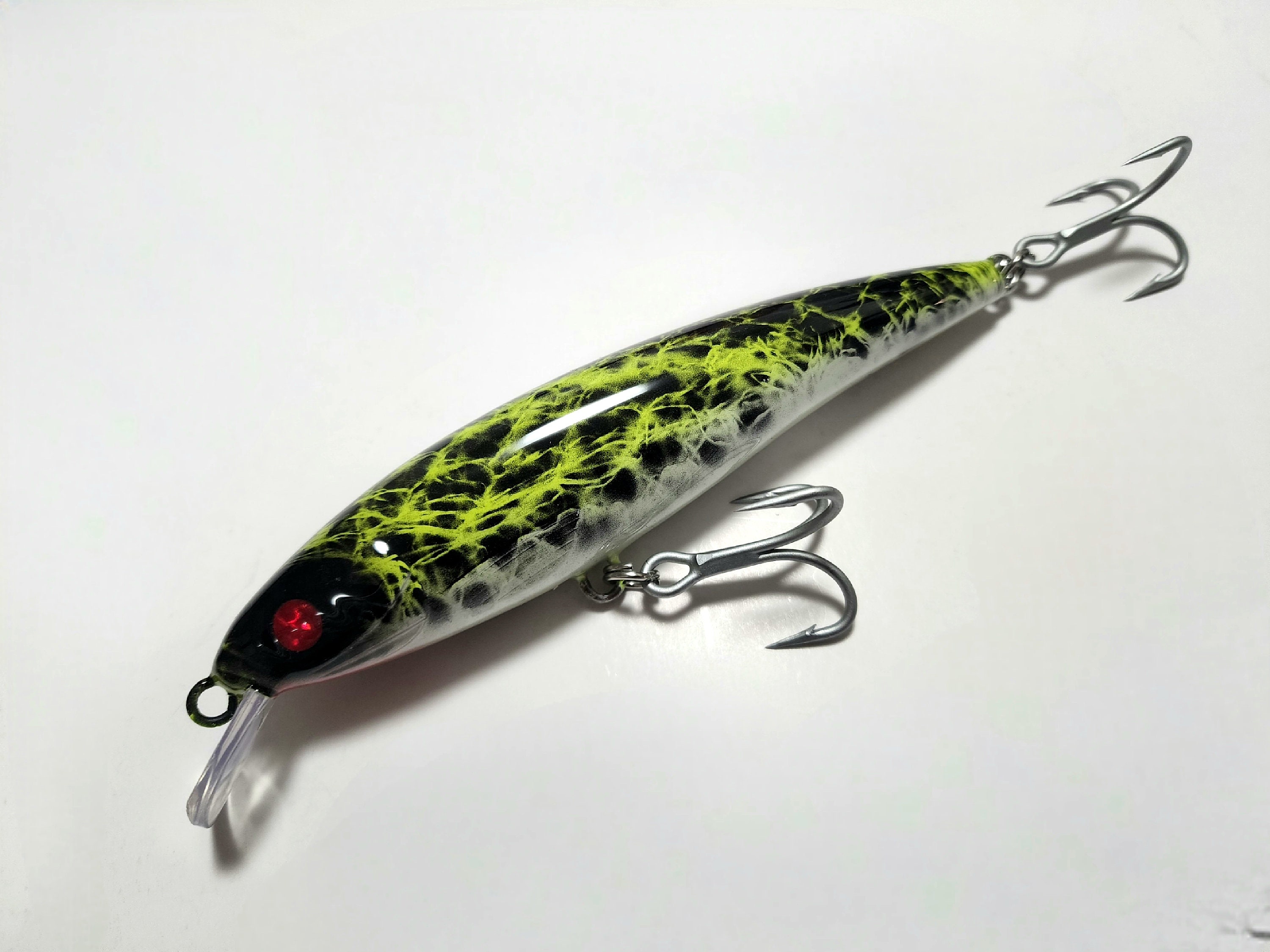 6 RIZZ Minnow, Striped Bass Lures, Bluefish Lures, Pike Lures, Surf Fishing  Lures, Custom Fishing Lures, Jerkbaits 