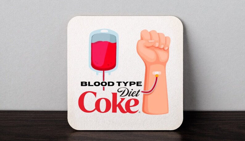 TheBigManCave Diet Coke Addict Coaster