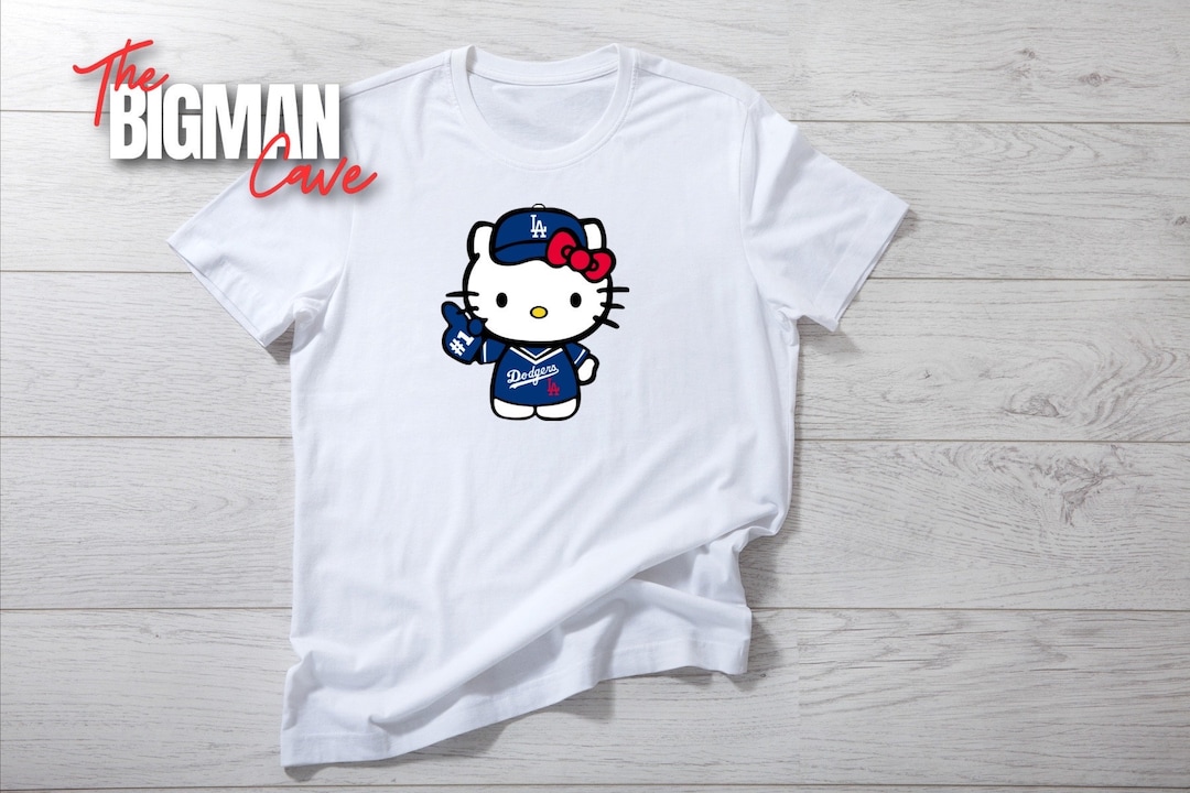 Hello Kitty Baseball Team T Shirt Custom Shirt Sublimation for
