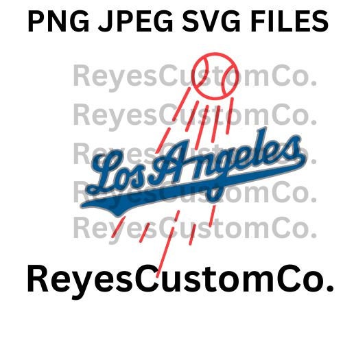 Los Angeles Dodgers SVG, Los Angeles Dodgers Logo Transparen