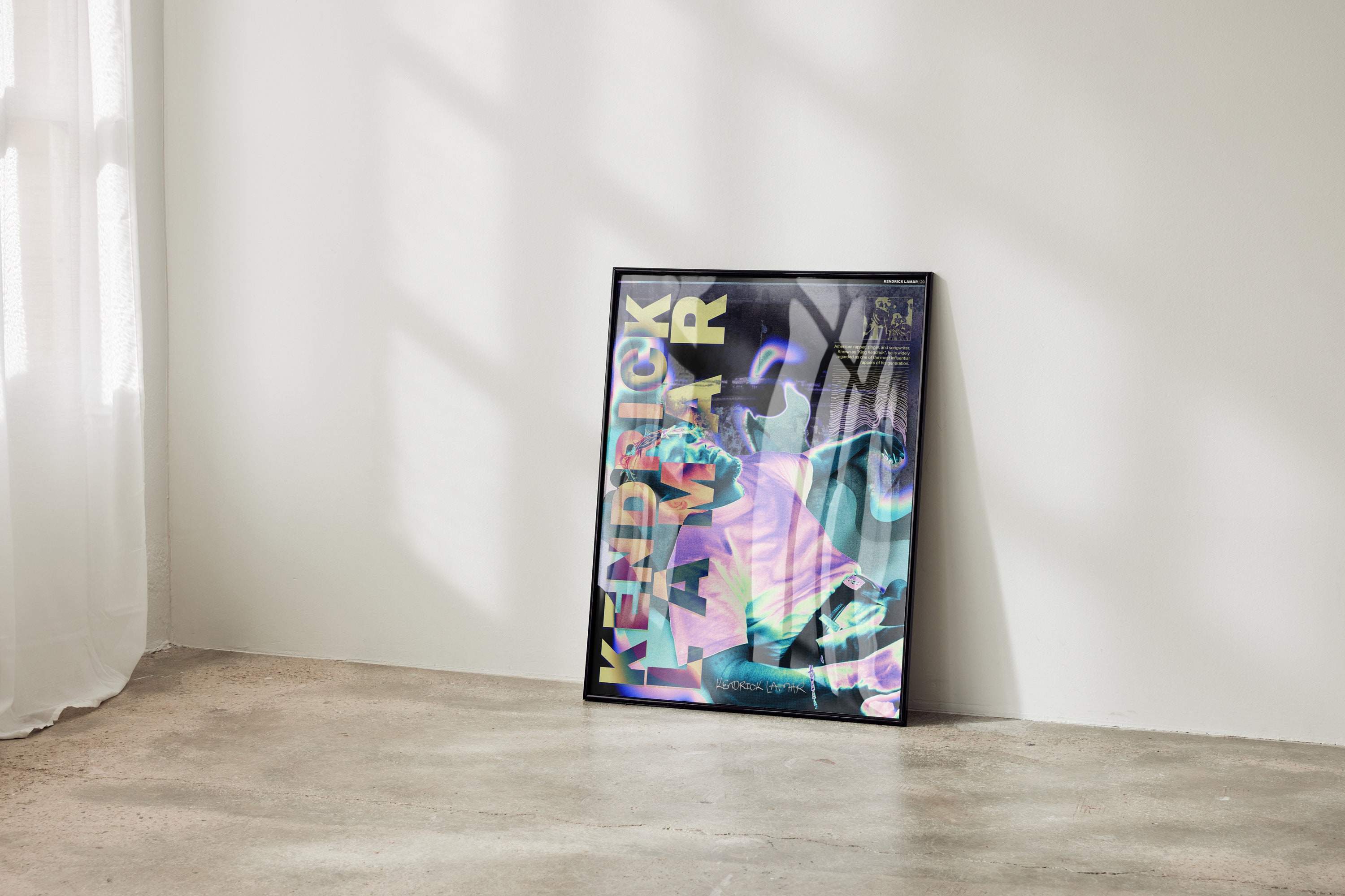 Printable Kendrick Lamar Poster - Etsy