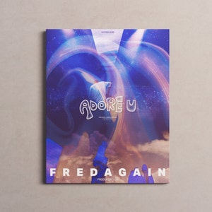 Physical Fred Again Adore U Poster, Fred Again Custom Wall Art, Adore You Album Cover Print, Psychedelic  Art, House Music Poster, Music Art