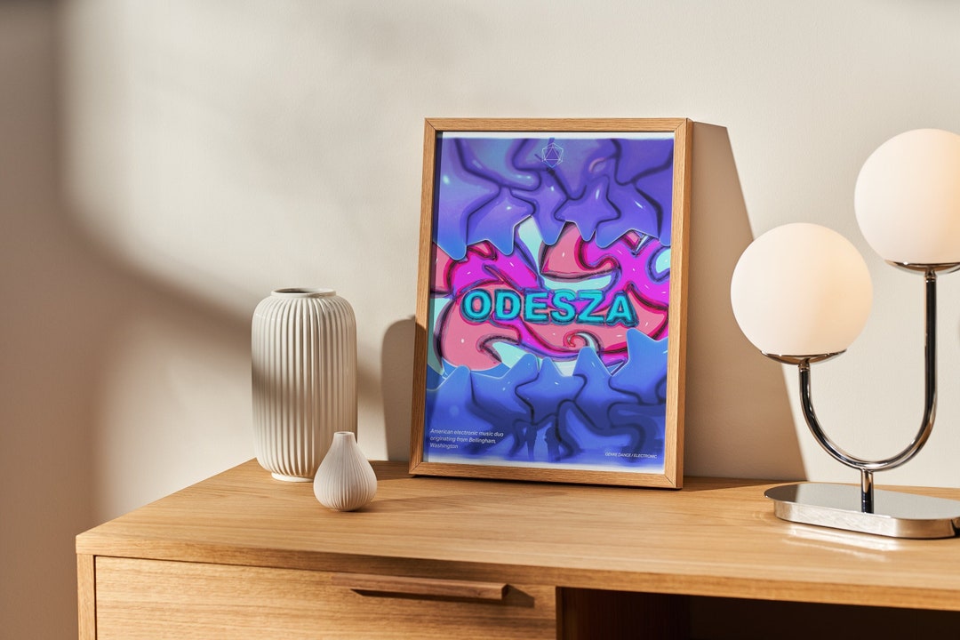 ODESZA Printable Poster Etsy