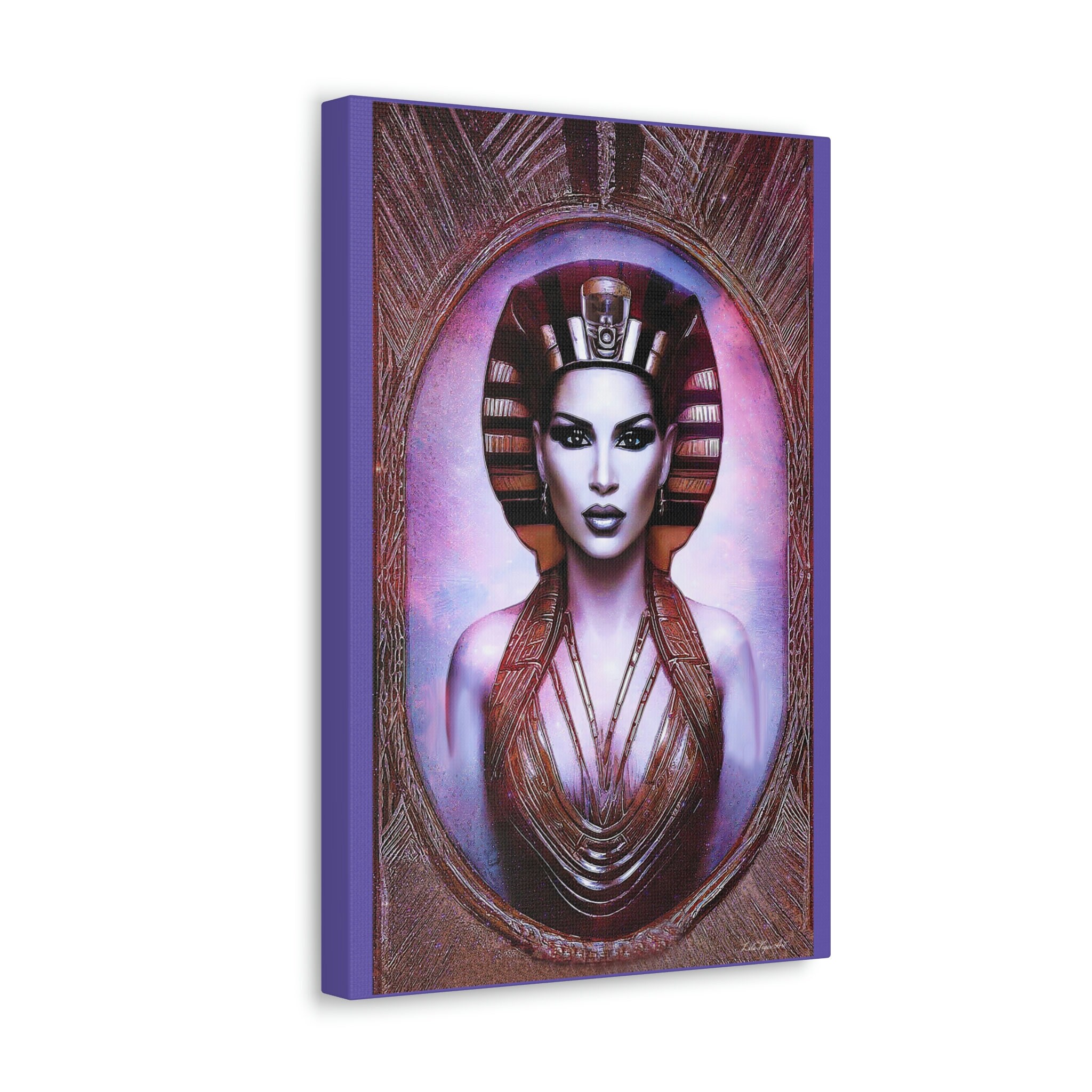 Tableau Toile Art Déco Égyptienne – 90x60cm – Impression Giclée – Bella And Home Decor
