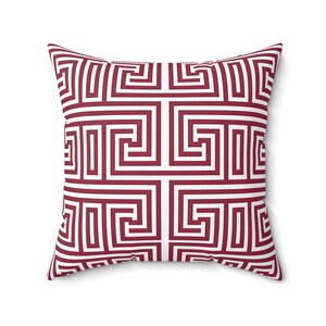 Geometric Pattern Throw Pillow - Modern Home Decor, Stylish Cushion, Accent Pillow for Living Room, Unique Gift Idea, Cozy Interior