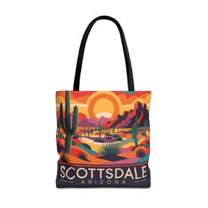 Sac fourre-tout Scottsdale Desert : sac à provisions réutilisable et respectueux de l'environnement image 1