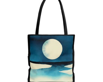 moon, bag, canvas bag, tote bag, gifts for women, canvas shopper, oversized canvas bag, reusable bag, shopping bag, tote bag for women