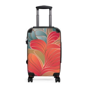 Bohemian Patterned Carry-On Suitcase: Travel Luggage for Adventurers