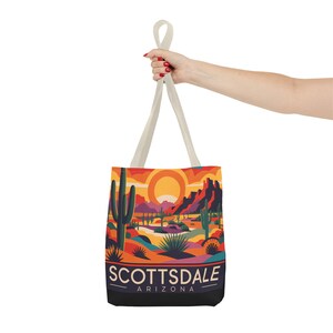 Sac fourre-tout Scottsdale Desert : sac à provisions réutilisable et respectueux de l'environnement image 6