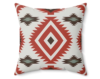 Southwest Throw Pillow: Boho Chic Tribal Accent Cushion