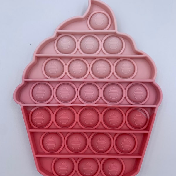 Cupcake Pop It Fidget Toy - Etsy