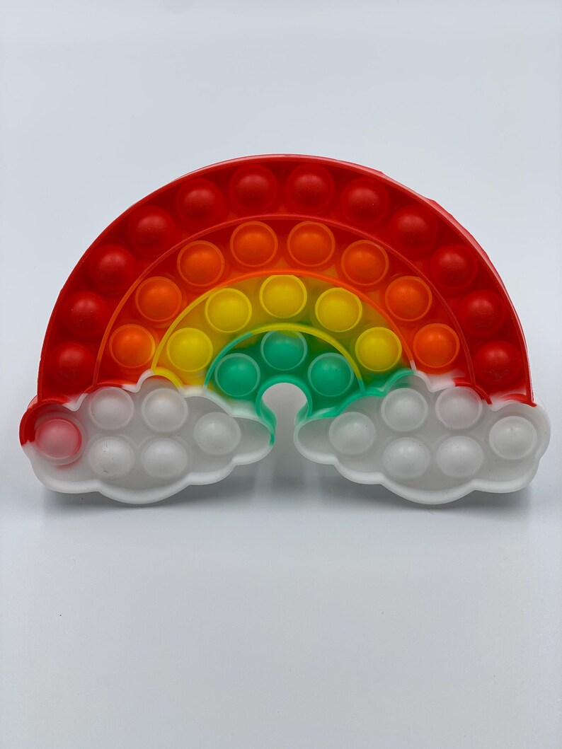 Rainbow Pop It - Etsy