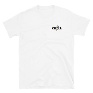 Hawaiian Shaved Ice Snow Cone Chill Logo Style Hawaii White Short-Sleeve Unisex T-Shirt